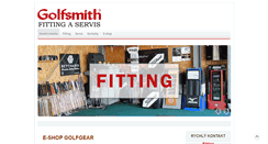 Desktop Screenshot of golfsmith.cz